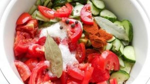 Салат Охотничий с капустой на зиму