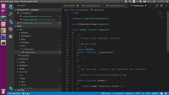 Laravel 7 tutorial - component | new feature