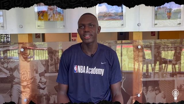 Khaman Maluach Interview | NBA Academy Games | 7.6.23 смотреть онлайн