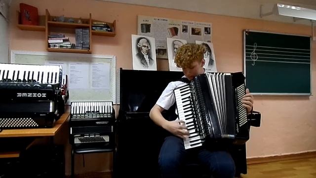 Старинный русский романс "Очи черные" обр.  Б. Самойлова исполняет Овсянкин Александр