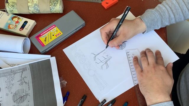 ЛА-б-о-2курс. Практические занятия. Архитектурная графика. Часть 4. смотреть онлайн