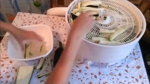 Сушим кабачки