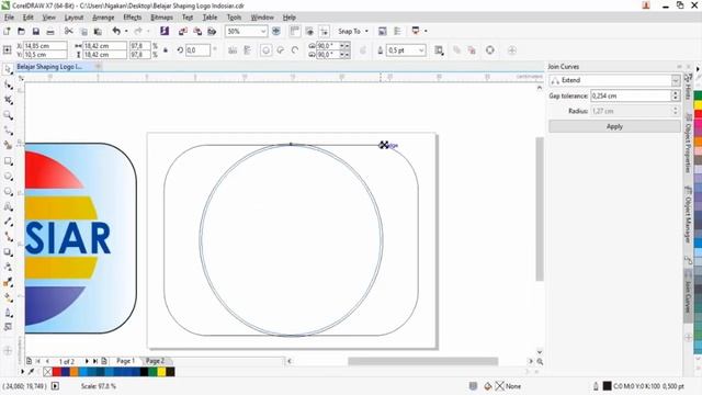 CoreLDRAW X7: Mengenal Teknik Mengedit Objek di CoreLDRAW X7 #coreldraw смотреть онлайн