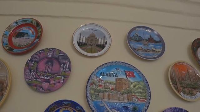 Декоративные  тарелки.  Обзор. смотреть онлайн