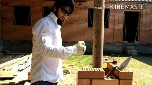 Кладка столба для новичков,урок кладки столба от Master Kladki_95