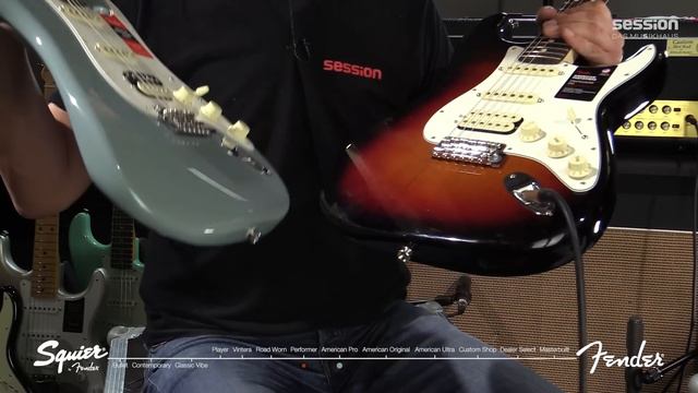 SQUIER bis FENDER Stratocaster Serien Überblick смотреть онлайн