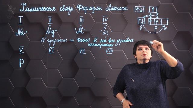 50. Химическая связь. Формулы Льюиса. 8 класс.
