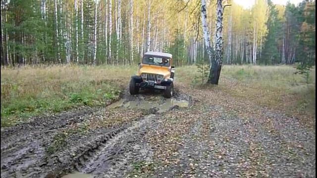 Jeep Wrangler offroad