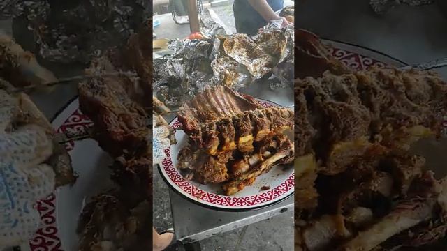 Мясо в тандыре. Сакская баня. Талгар, ущелье Жумаксай. #сакскаябаня #мясовтандыре