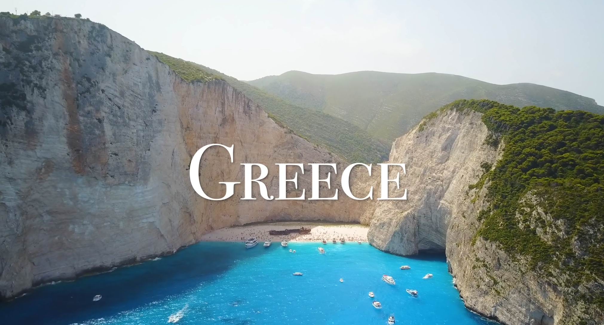 Греция 4K - Живописный Расслабляющий Фильм с Успокаивающей музыкой. 2