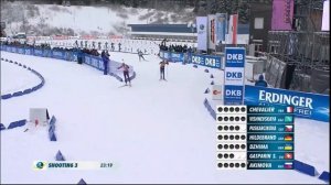 Biatlon-SP-závod s hromadným startem žen, Oberhof-Eva Puskarčíková bronz