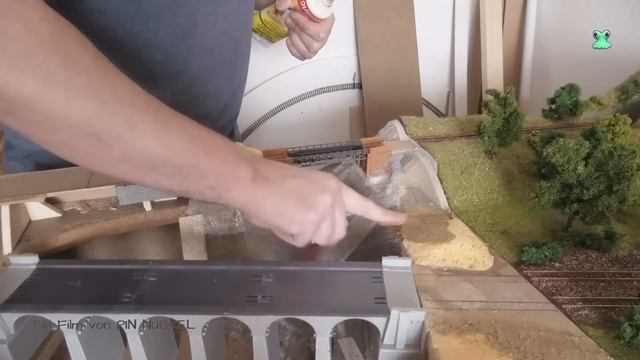 Modellbahn Spur N / 1zu160 - #24 - Modul Brücke (Tutorial) смотреть онлайн