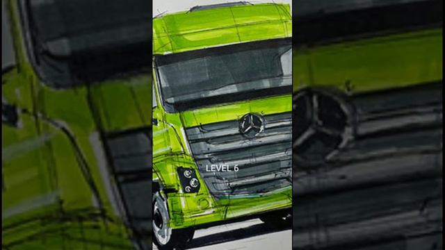 Drawing A Semi Truck смотреть онлайн