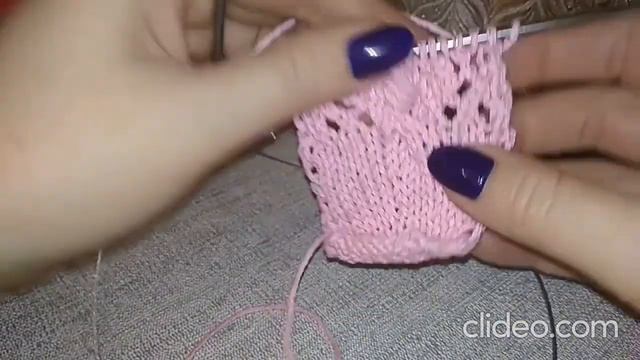 МК узор в виде цветка//узор в полотне смотреть онлайн