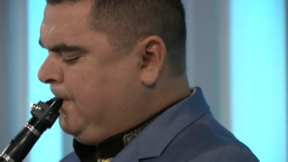 САБА мусафирлери чалгъыджылар Руслан Чир-чир, Асан Чир-чир 