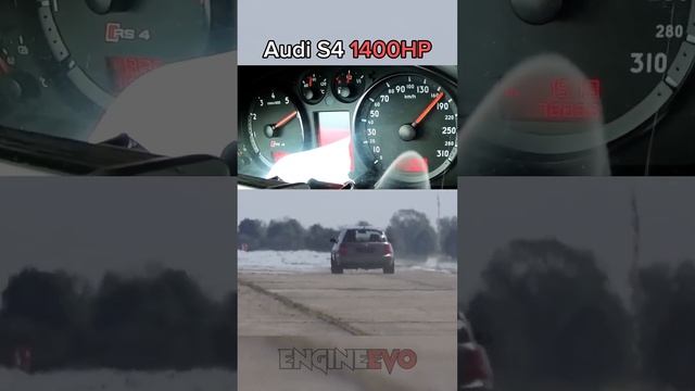 Audi S4 B5 with 1400HP ?? Insane Acceleration ?? #audi #s4 #b5 #acceleration #rs4 #rs4b5 #rs4avant