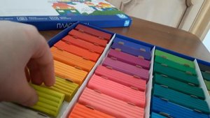 Обзор пластилина 36 цветов!!!