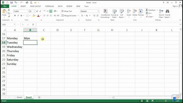 Easy Excel - Beginner Excel Tutorial - Autofill (2)