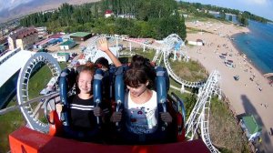 Катаемся на американских горках на Иссык-куле