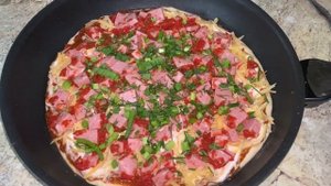 Пицца как в пиццерии за 30 минут/тесто без дрожжей