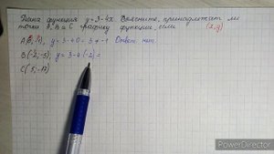 Определить, принадлежит ли точка с заданными координатами графику функции