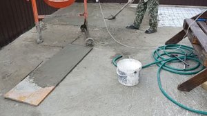 25-27.05.2019 - БЕТОННАЯ СТЯЖКА В ОГРАДЕ