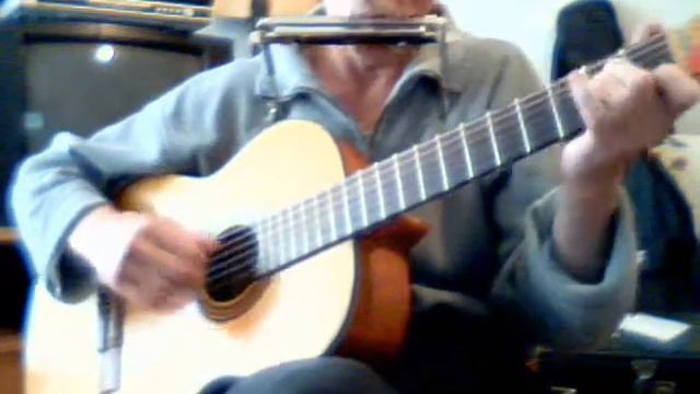 1 человек 2 инструмента (гитара + гармошка) смотреть онлайн