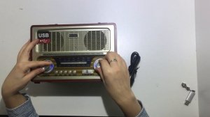 Радиоприемник Ретро KEMAI MD 1800 Bluetooth
