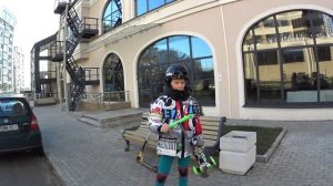 Трюки на не трюковом самокате (детском)