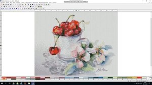 Вышивка крестом. Работа с программой Pattern Maker.