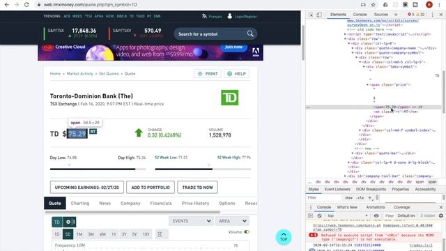 如何写一个蟒蛇(Python)脚本来监控股票 | 第1部分：介绍 смотреть онлайн