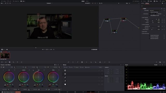 Mind-Blowing New Relight Tool in DaVinci Resolve 18.5: A Beginner's Guide to Start Using It смотреть онлайн