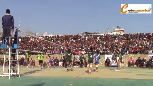 APF VS New Diamond Final Game at Pokhara(Wow Femel volleyball) смотреть онлайн