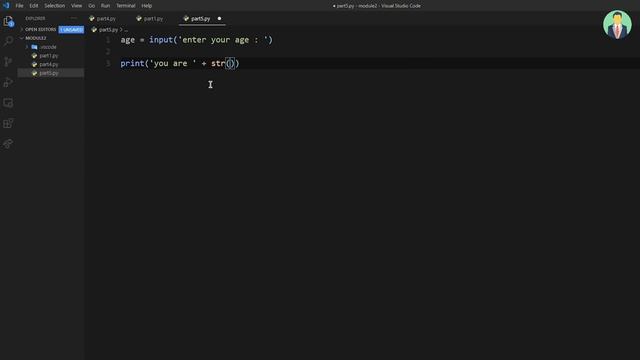 Collecting User Input || Module 2 & Chapter 6 || Python For Beginners || Earning Tutor