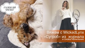 Вяжем с WickedLynx. "Сугроб" из журнала Concept by Katia 13