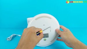 Mini Fan DP Led Light - Strong Wind & Super Quiet, Rechargeable Table Fan | Unboxing And Review