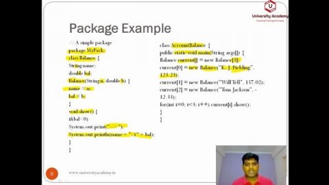 WT26:Web Technology|Java Programming|Package in java| Creation|Import in program| Example| in hindi