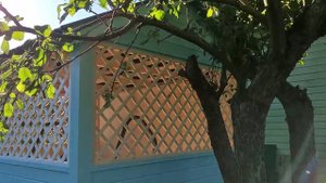 Новая беседка на даче август 2020.