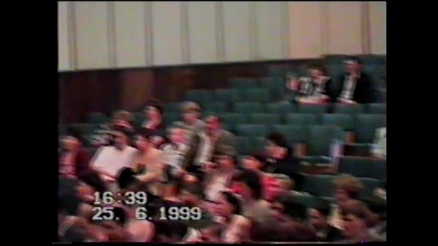 Торжественная часть Выпускного 1999, (Вручение аттестатов МСШ№27)
