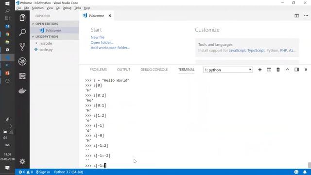 02. Вбудовані типи Python 3 смотреть онлайн