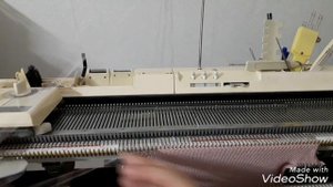 Пройма частичным вязанием
