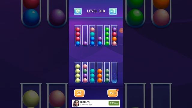 How to complete 318 level ball sort puzzle color sort Game Latest 2023 смотреть онлайн