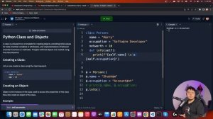 Classes and Objects in Python | Python Tutorial - Day #57