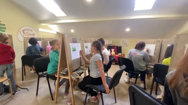 Детская художественная школа искусств | Обучение рисованию для начинающих | Живопись для 2го класса смотреть онлайн