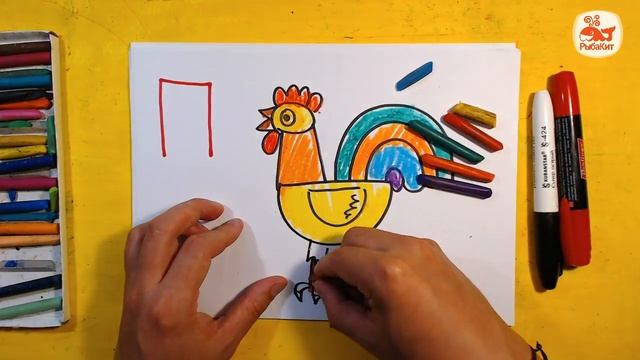 Рисуем Алфавит О П Р С / Развивающее видео для детей / Рисование смотреть онлайн