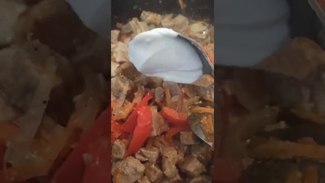 Быстрый ужин рис с подливой и мясом смотреть онлайн