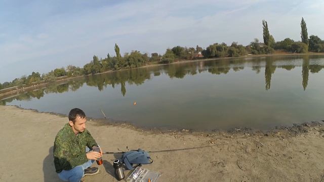 ВОТ ЭТО ОН ВДАРИЛ.Рыбалка в октябре, Ловим судака на степной реке Краснодарского края.Жер начинаетс смотреть онлайн