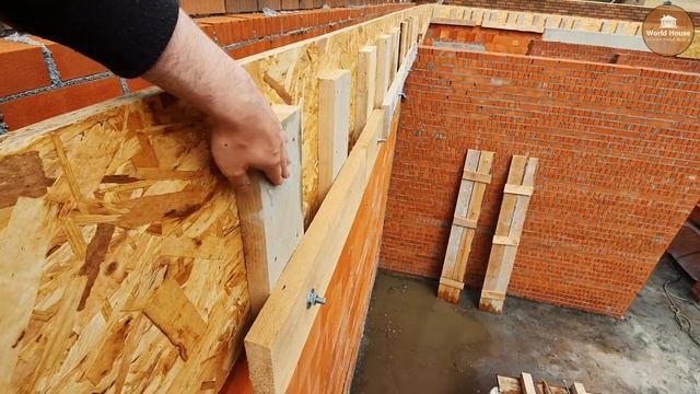 АРМОПОЯС - армирование и опалубка в Доме из керамоблока.