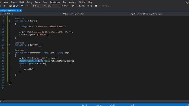 28 Programming C# in Unity E19 Regular Expressions Hamidreza KaramianAHEngine Perisan Lang смотреть онлайн