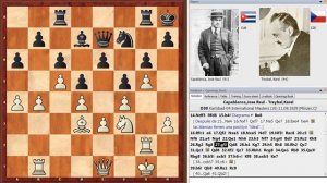 Шахматы. Великолепный СТРАТЕГИЧЕСКИЙ ШЕДЕВР Хосе Рауля Капабланки!